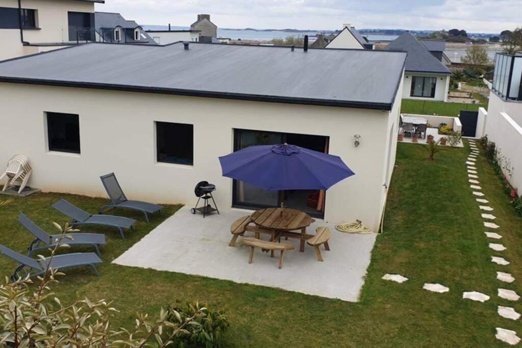 Villa Les Embruns Jardin Saint-Pol-de-Léon Exterior foto